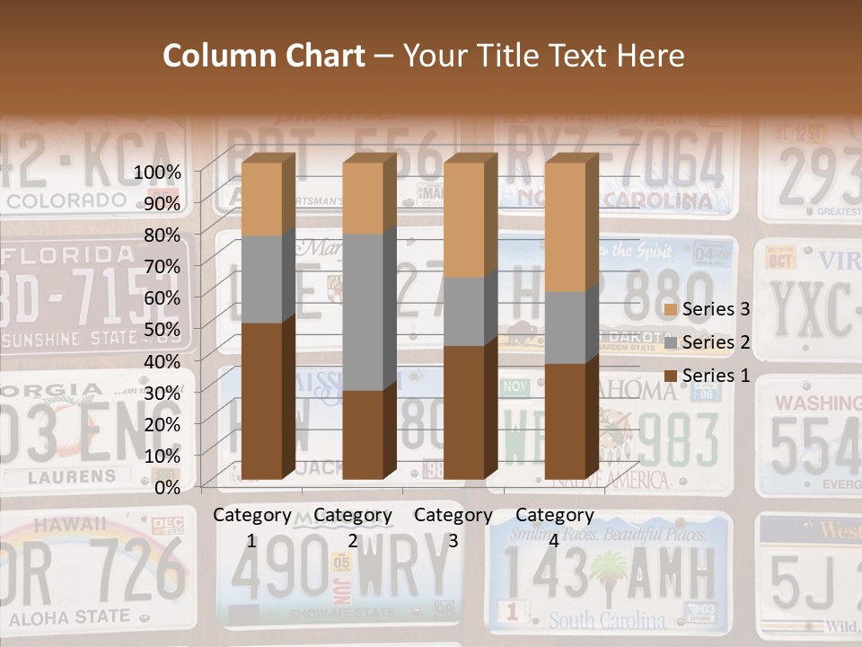 Colorado Transportation Headlight PowerPoint Template