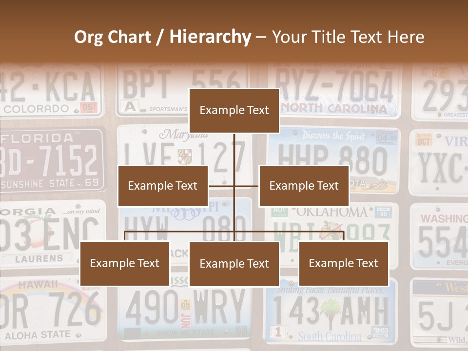 Colorado Transportation Headlight PowerPoint Template
