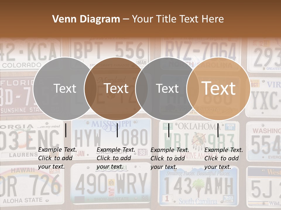 Colorado Transportation Headlight PowerPoint Template