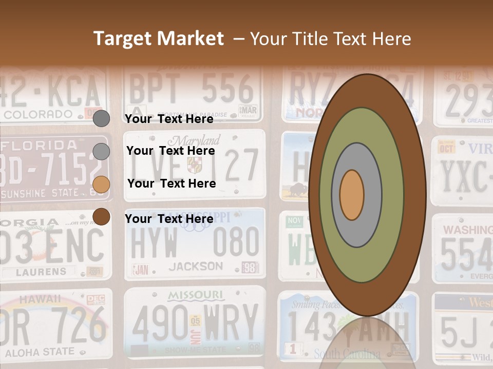 Colorado Transportation Headlight PowerPoint Template