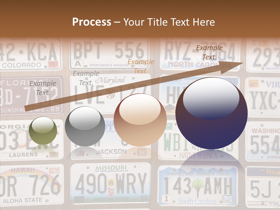 Colorado Transportation Headlight PowerPoint Template