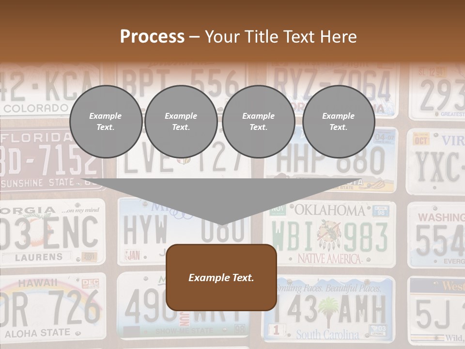 Colorado Transportation Headlight PowerPoint Template