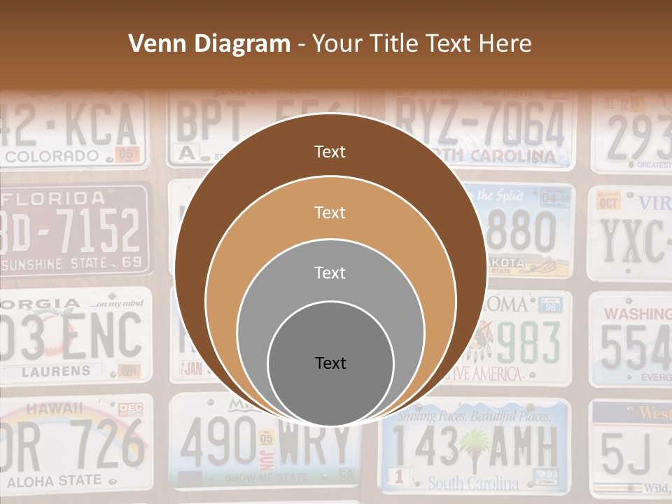 Colorado Transportation Headlight PowerPoint Template
