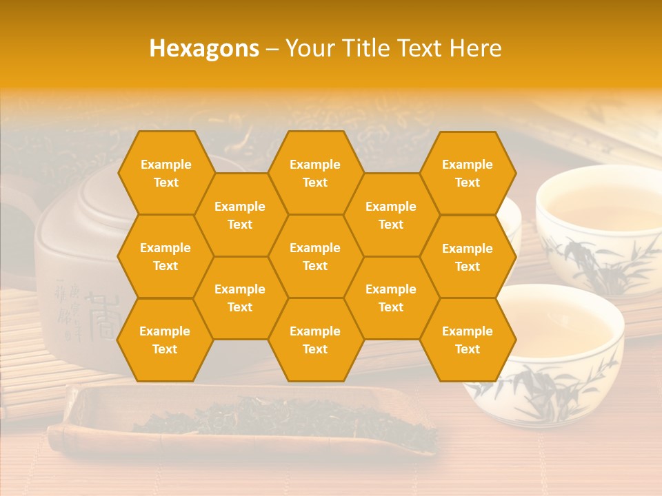 Cup Water Exotic PowerPoint Template