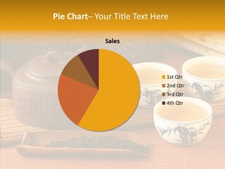 Cup Water Exotic PowerPoint Template