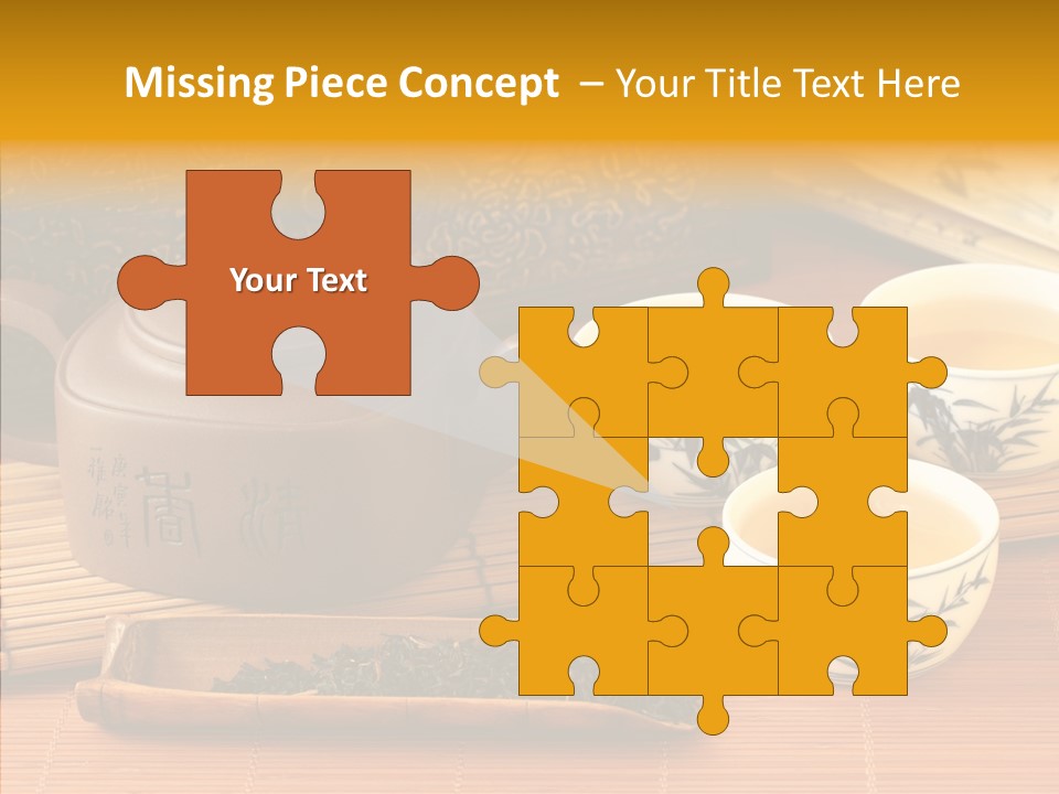 Cup Water Exotic PowerPoint Template