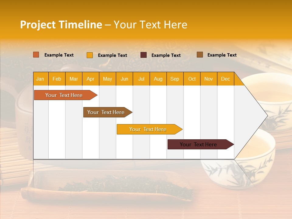 Cup Water Exotic PowerPoint Template