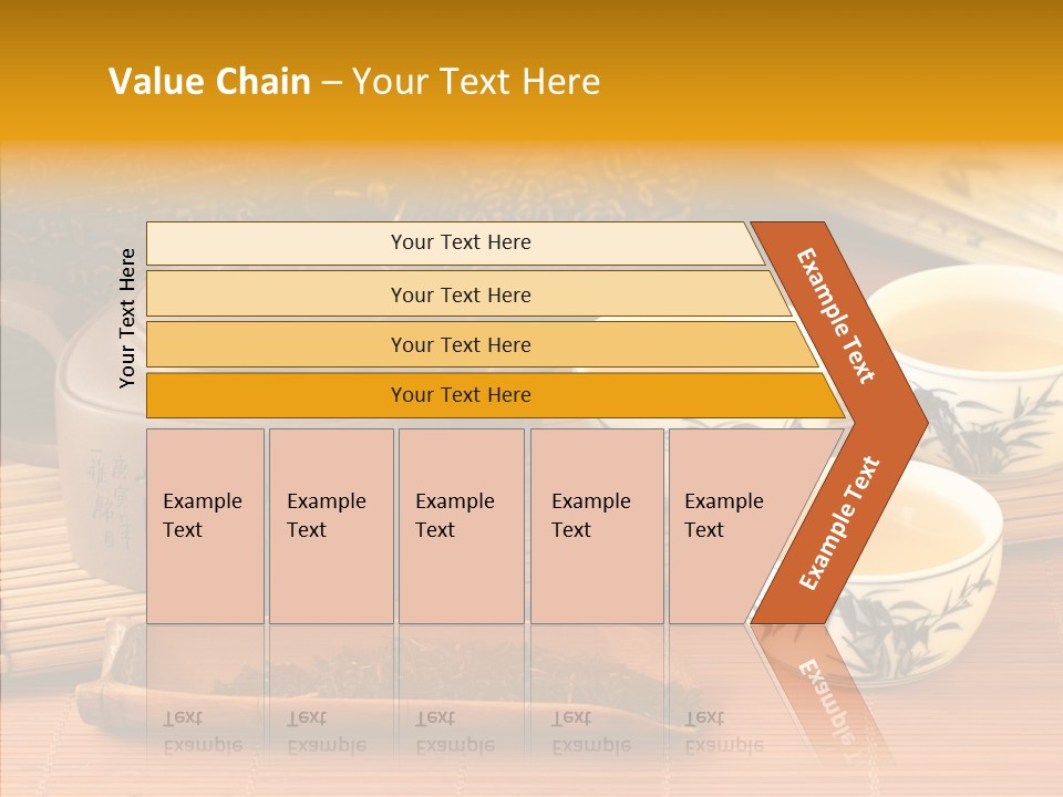 Cup Water Exotic PowerPoint Template
