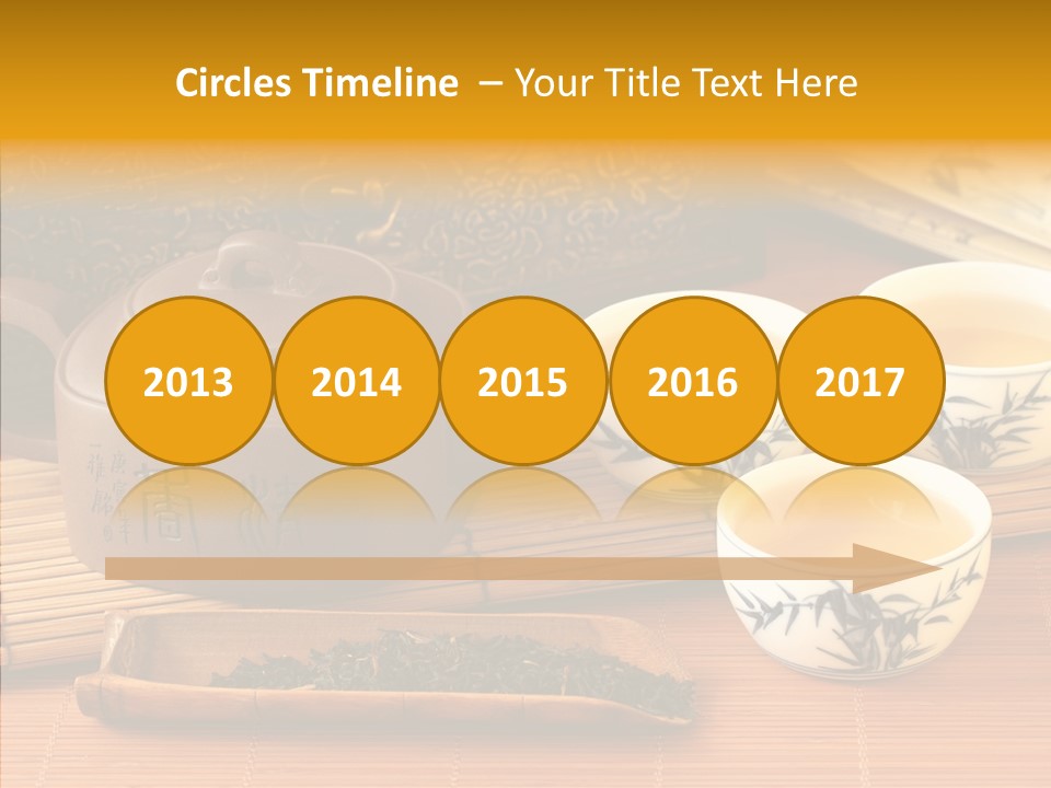 Cup Water Exotic PowerPoint Template