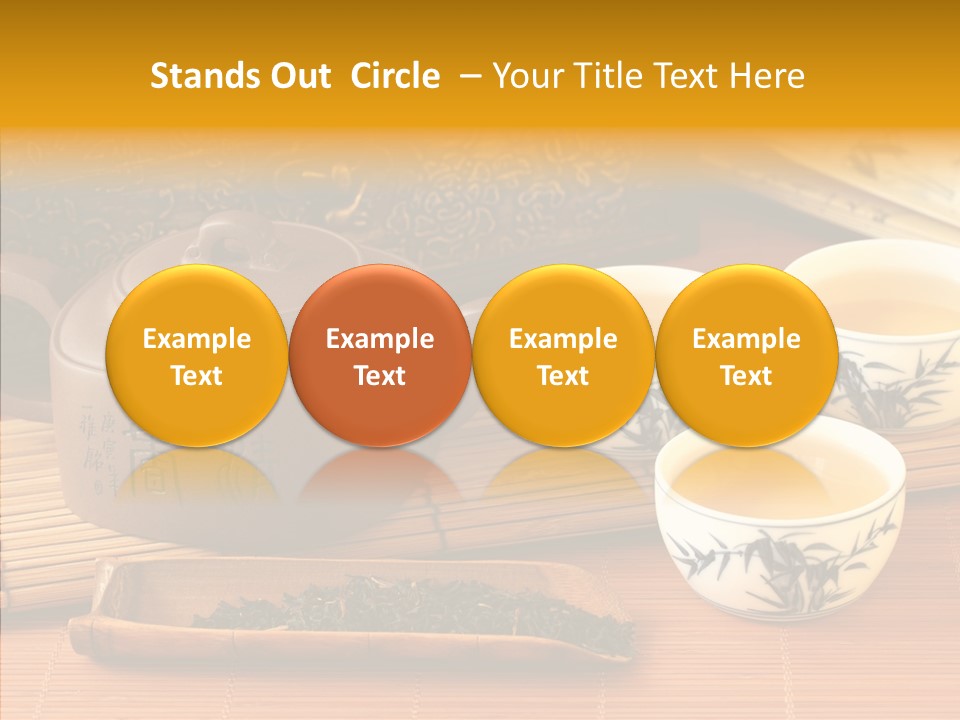 Cup Water Exotic PowerPoint Template