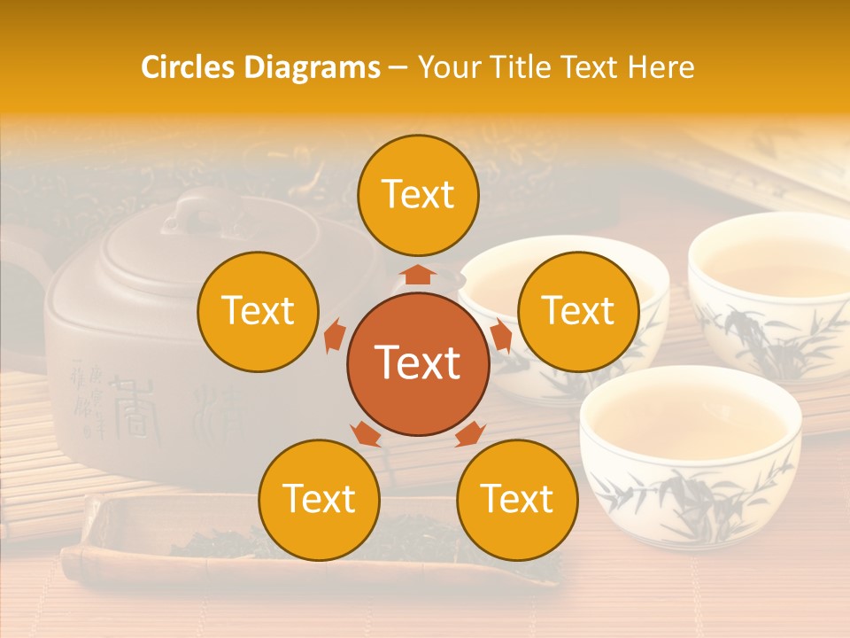 Cup Water Exotic PowerPoint Template