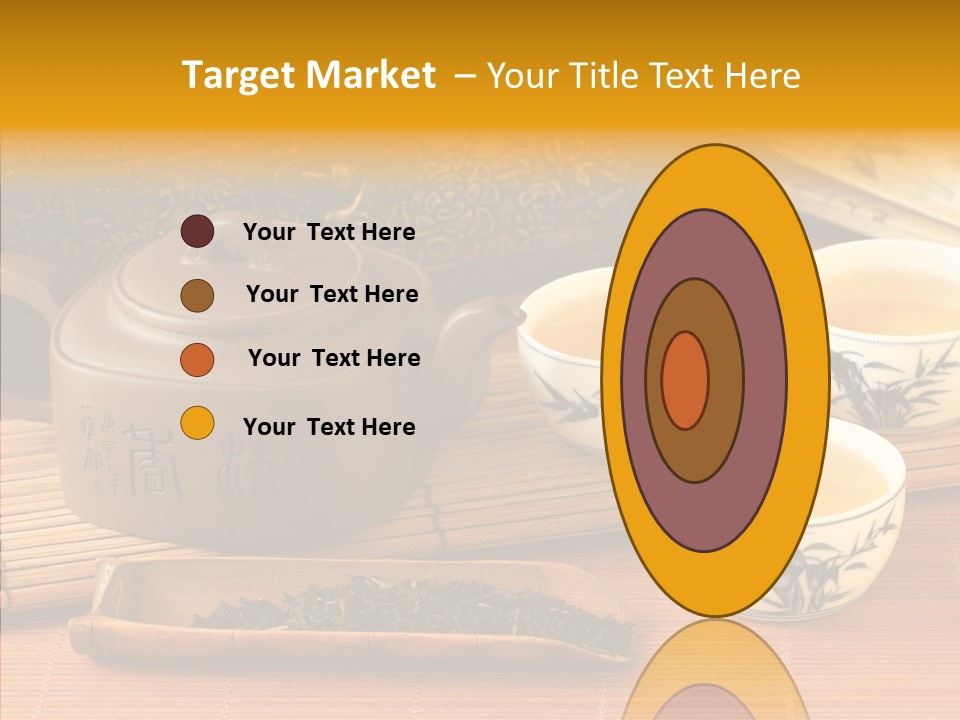 Cup Water Exotic PowerPoint Template