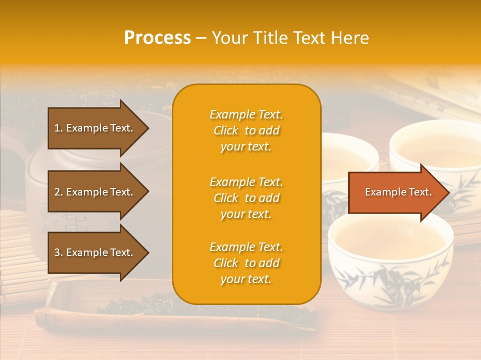 Cup Water Exotic PowerPoint Template