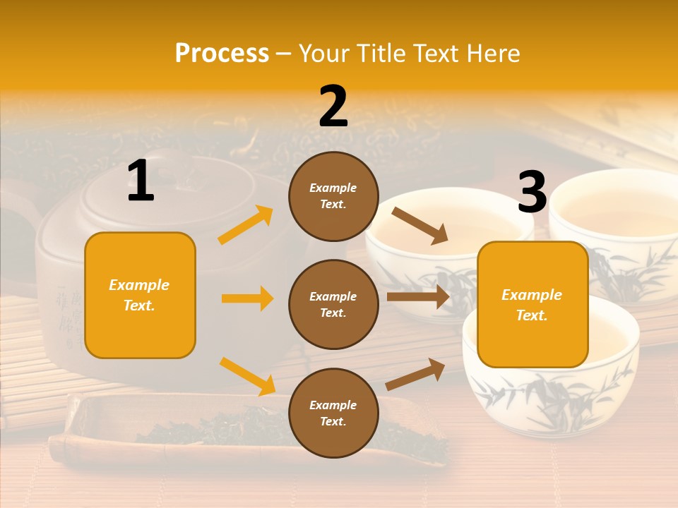 Cup Water Exotic PowerPoint Template