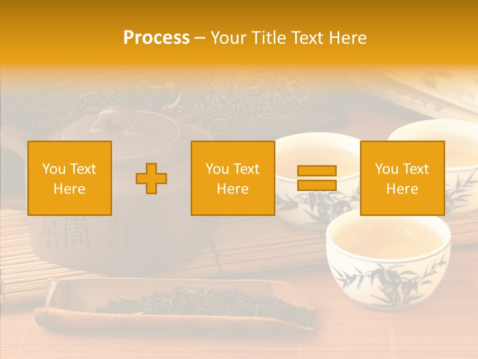 Cup Water Exotic PowerPoint Template