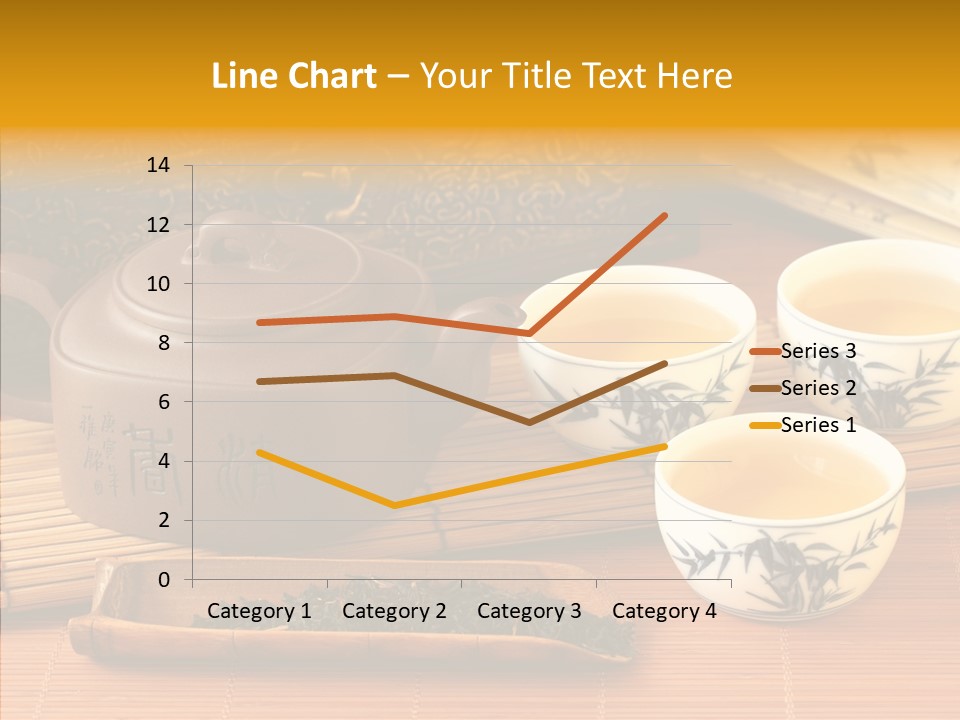 Cup Water Exotic PowerPoint Template
