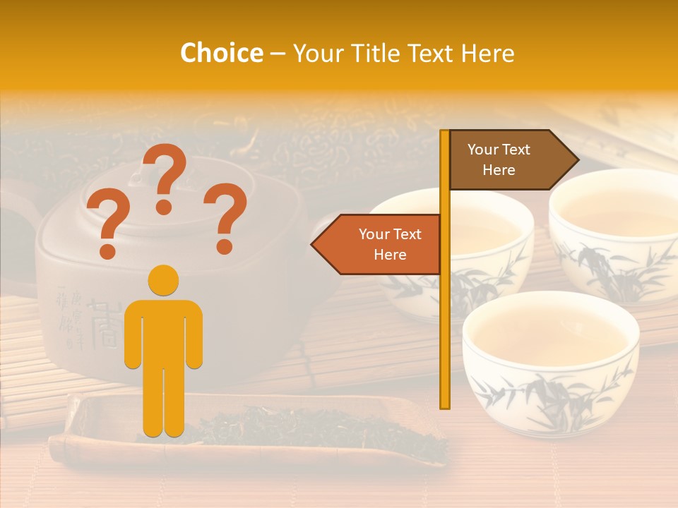 Cup Water Exotic PowerPoint Template