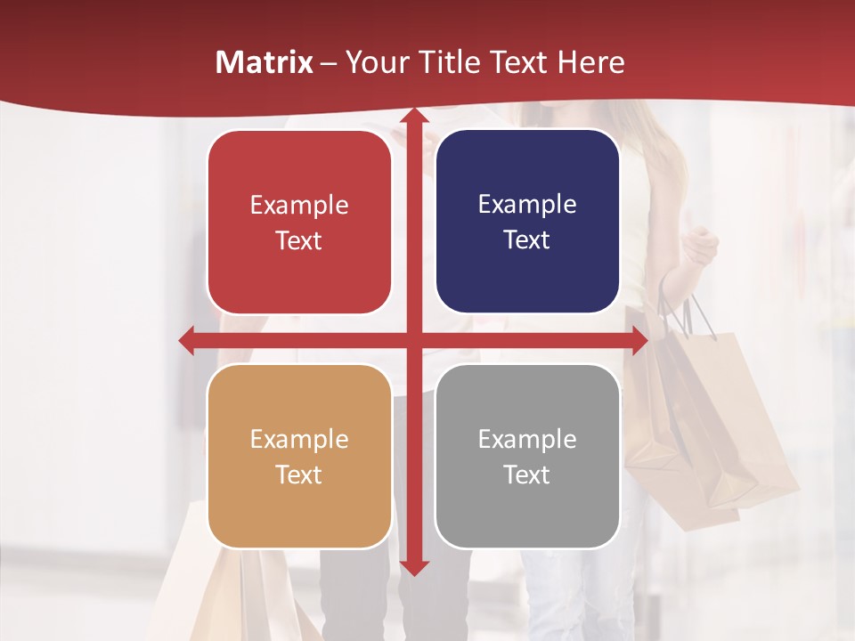 Fashion Buying White PowerPoint Template