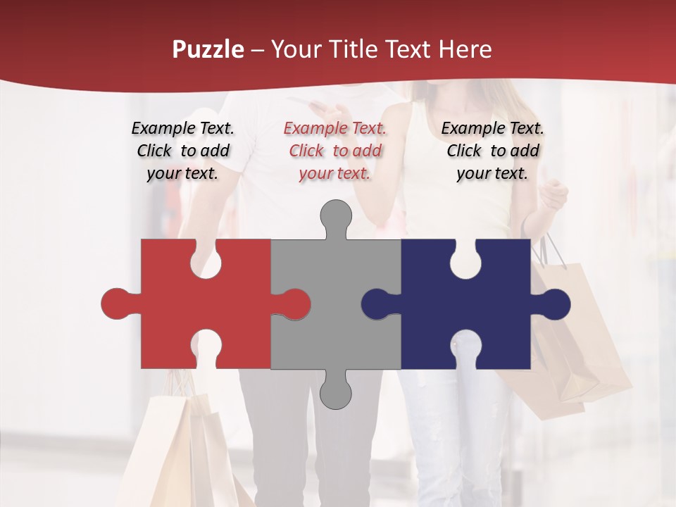 Fashion Buying White PowerPoint Template