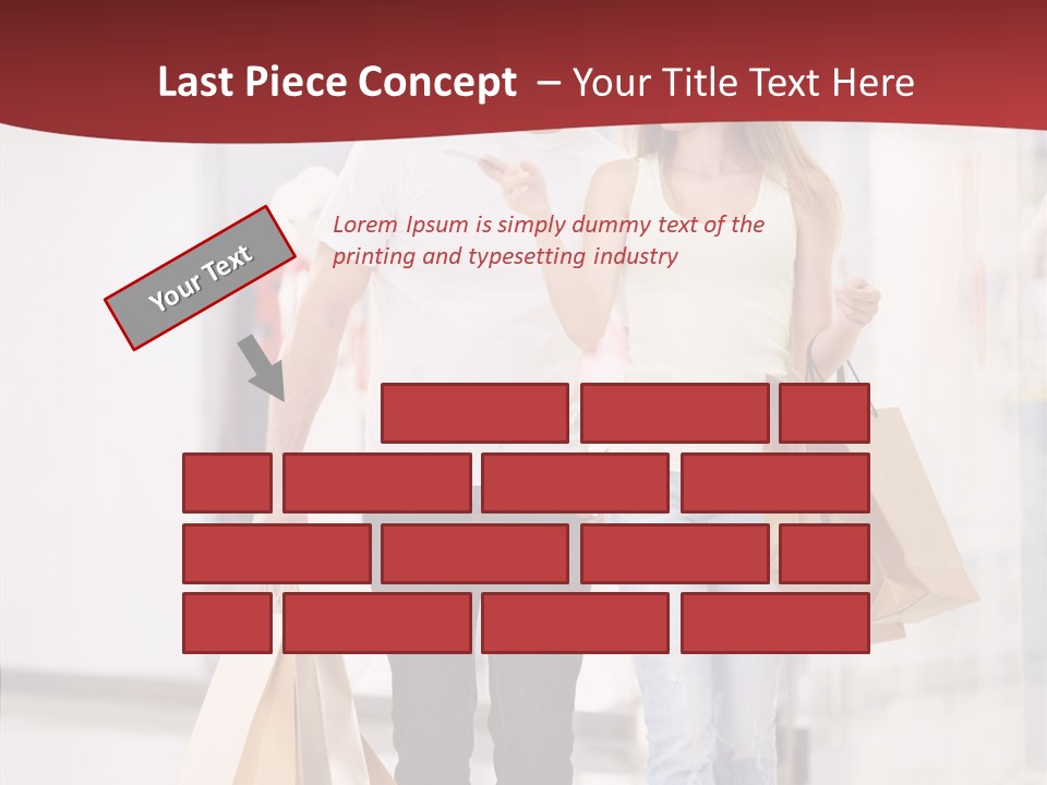 Fashion Buying White PowerPoint Template