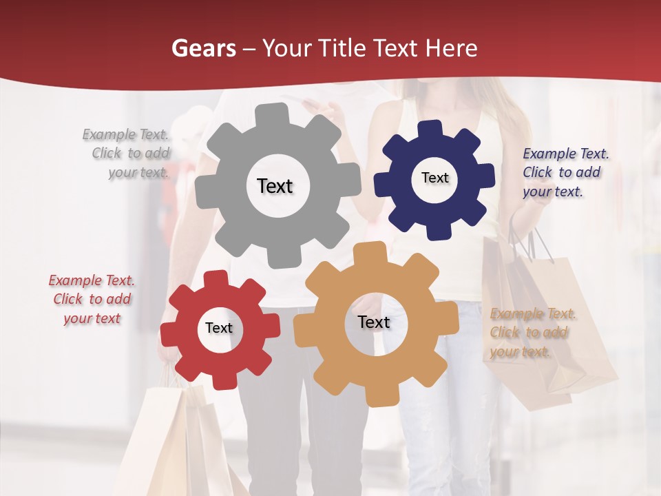 Fashion Buying White PowerPoint Template