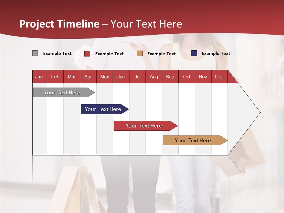 Fashion Buying White PowerPoint Template