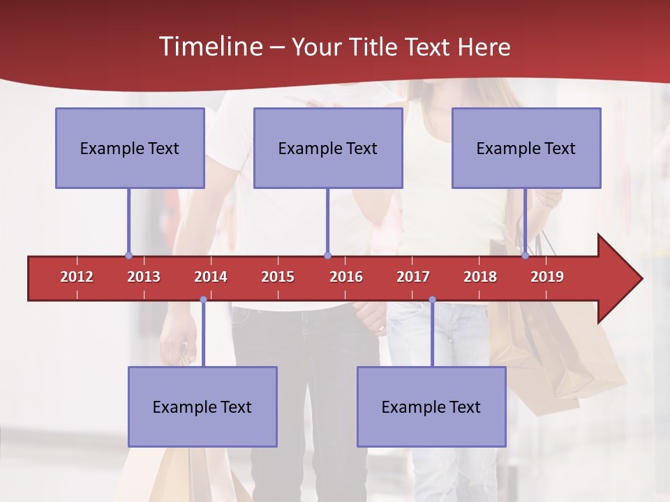 Fashion Buying White PowerPoint Template
