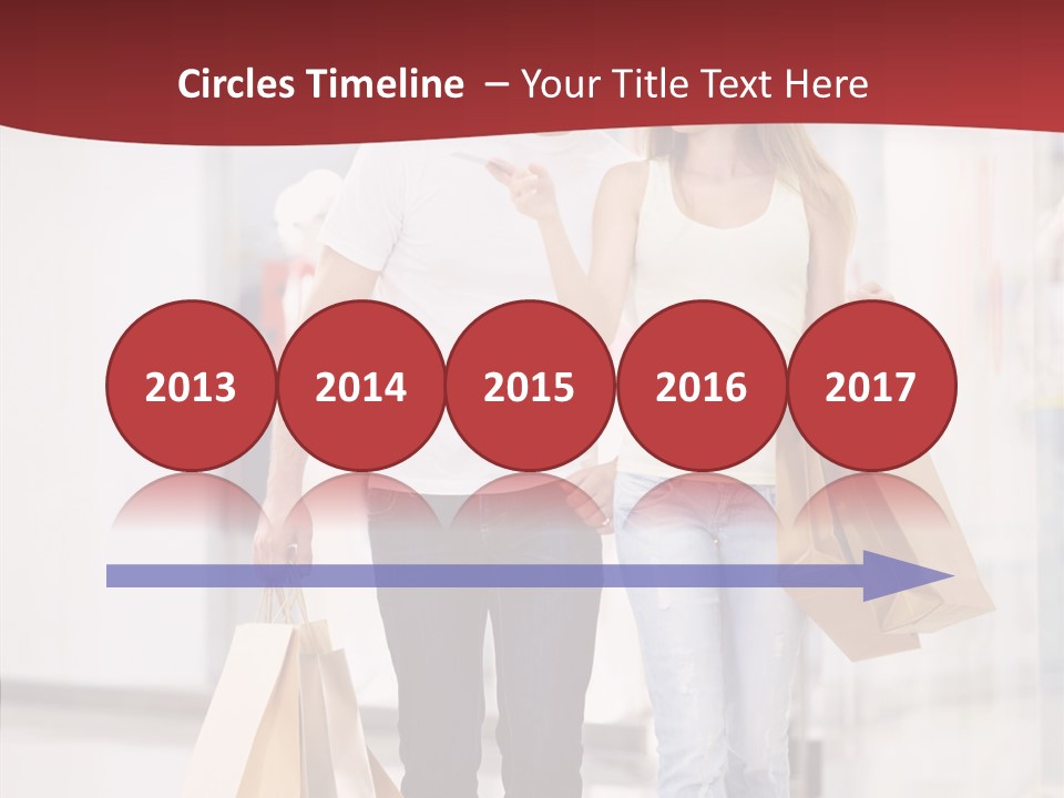 Fashion Buying White PowerPoint Template