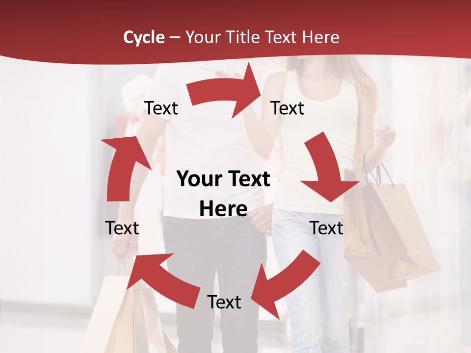 Fashion Buying White PowerPoint Template