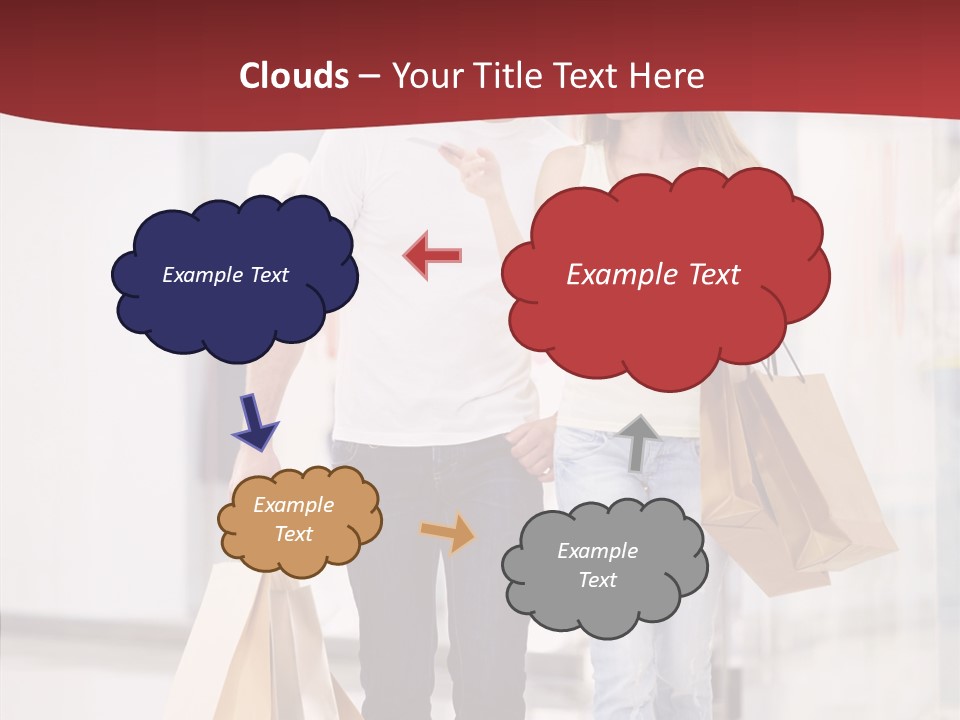 Fashion Buying White PowerPoint Template