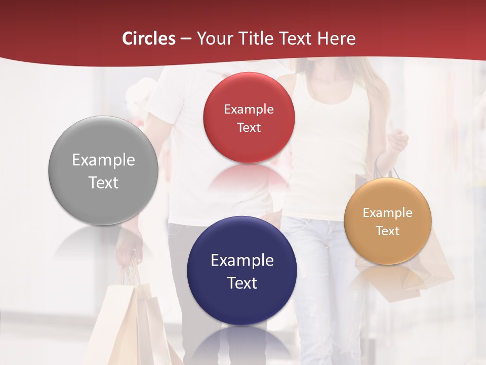 Fashion Buying White PowerPoint Template