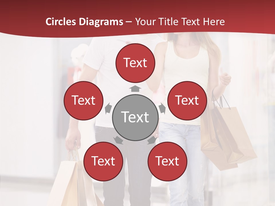 Fashion Buying White PowerPoint Template