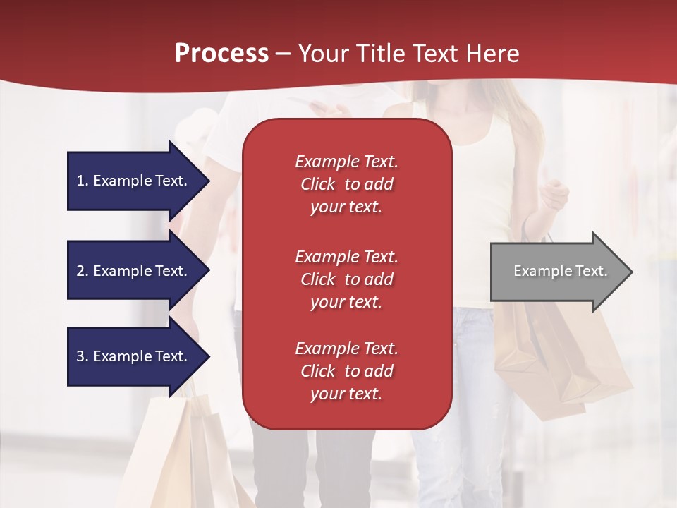 Fashion Buying White PowerPoint Template