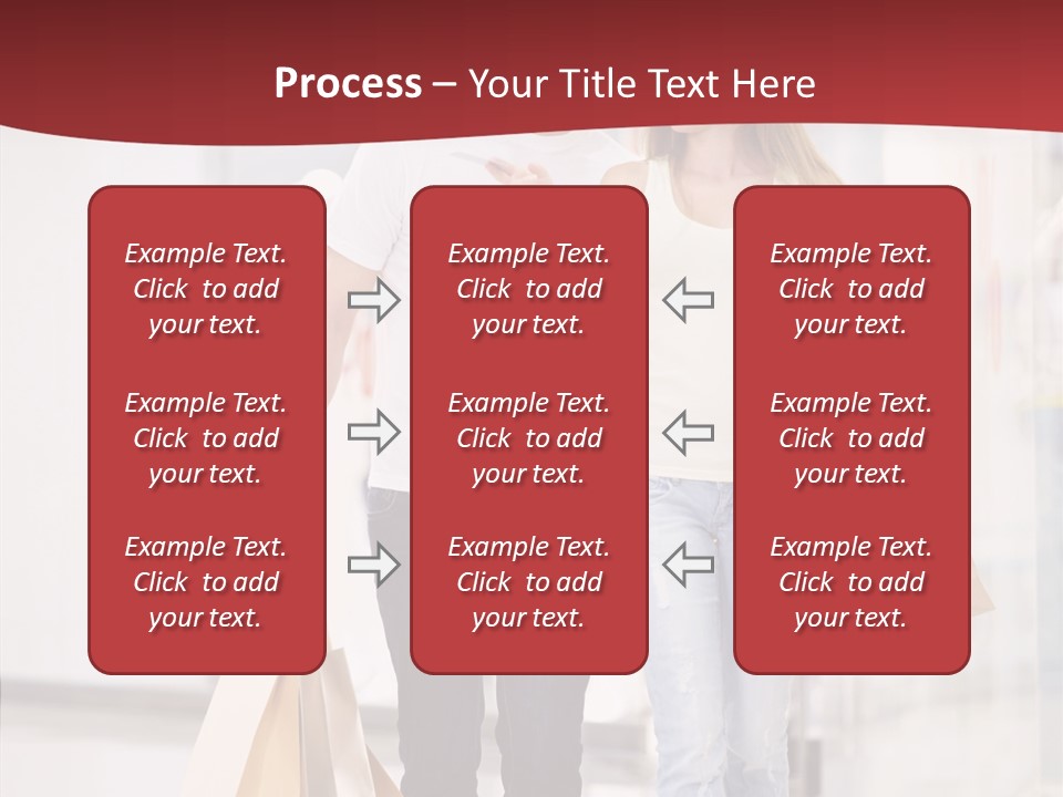 Fashion Buying White PowerPoint Template