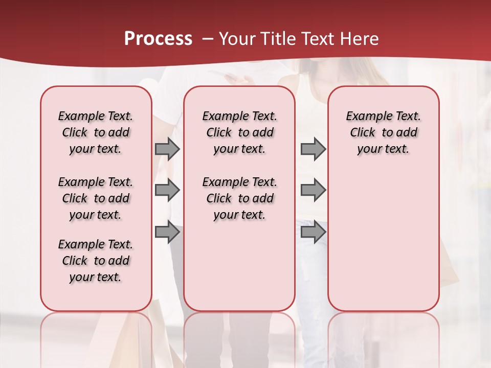 Fashion Buying White PowerPoint Template