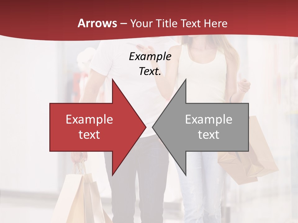 Fashion Buying White PowerPoint Template