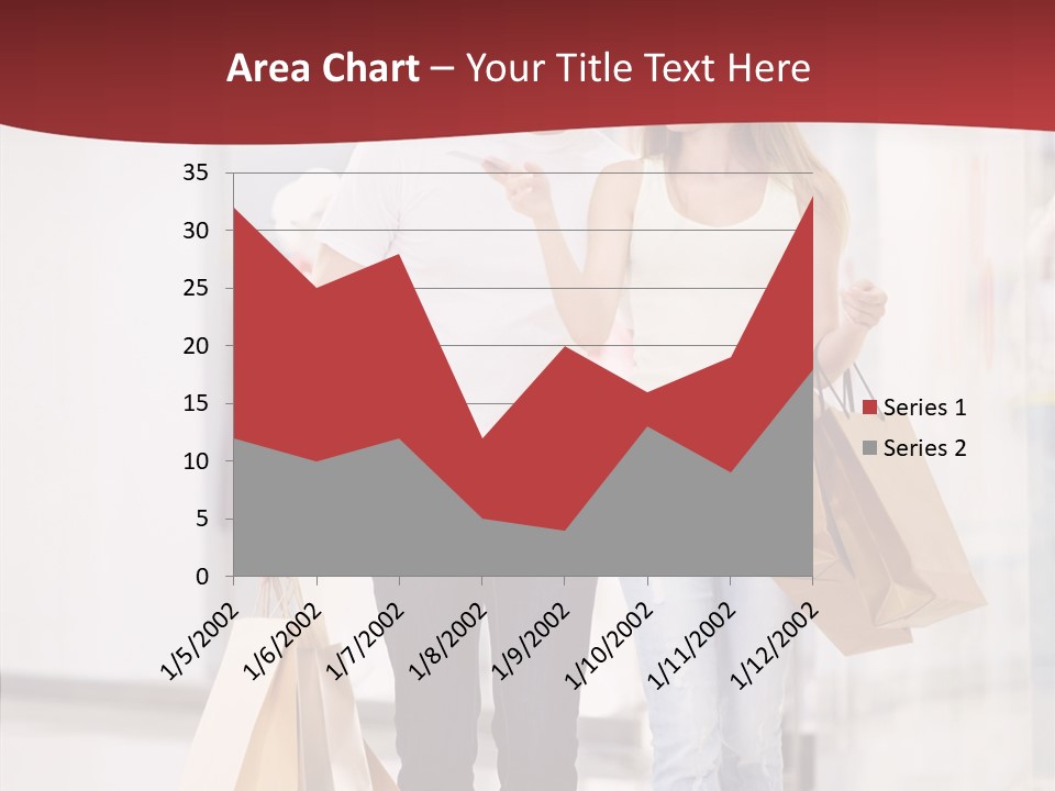 Fashion Buying White PowerPoint Template