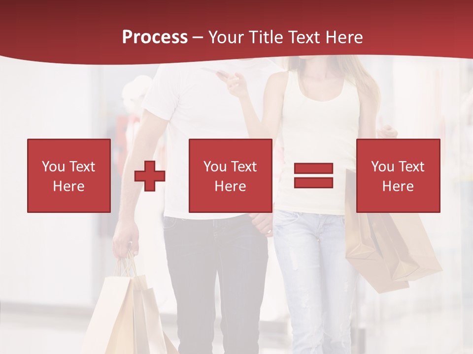 Fashion Buying White PowerPoint Template