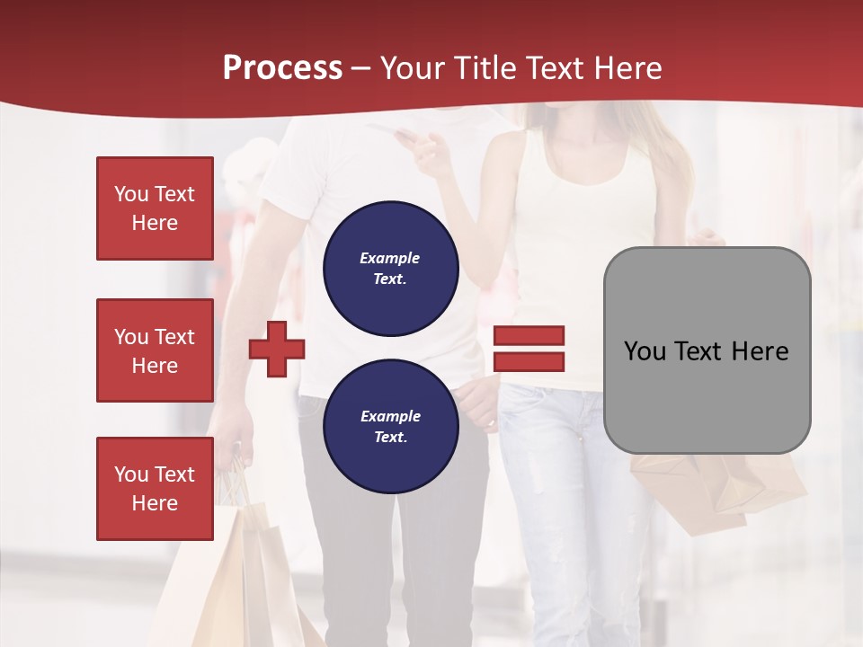 Fashion Buying White PowerPoint Template