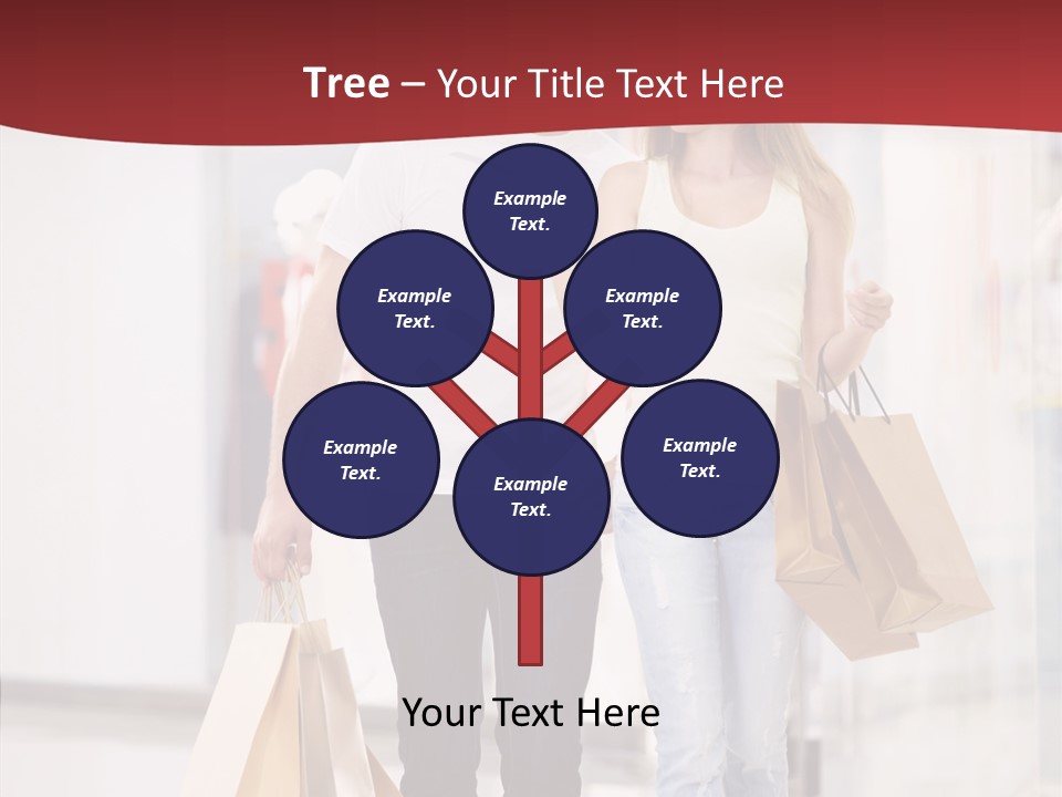 Fashion Buying White PowerPoint Template