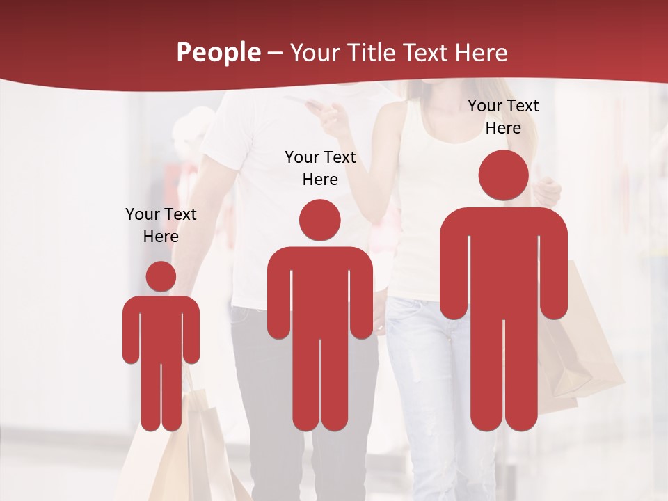 Fashion Buying White PowerPoint Template