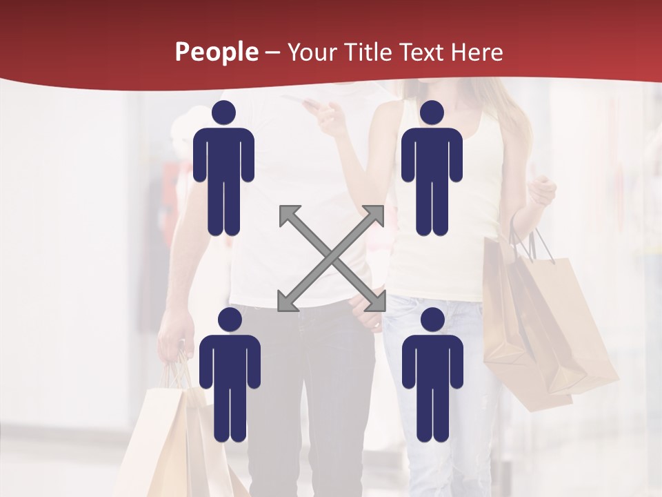 Fashion Buying White PowerPoint Template