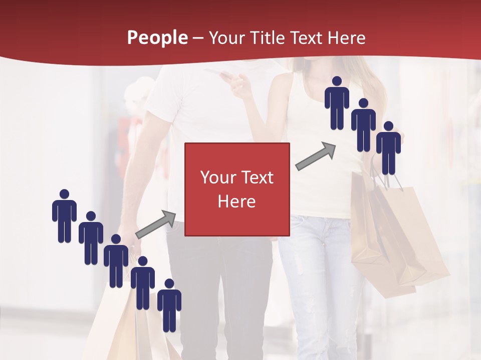 Fashion Buying White PowerPoint Template