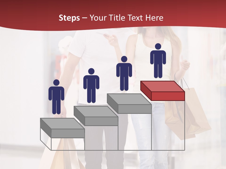 Fashion Buying White PowerPoint Template