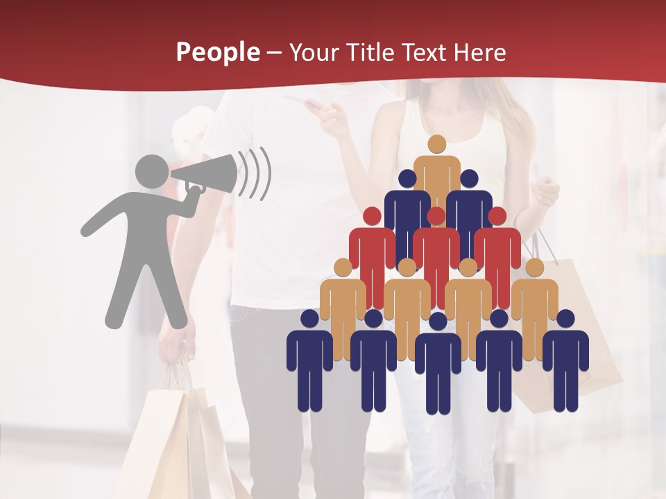 Fashion Buying White PowerPoint Template