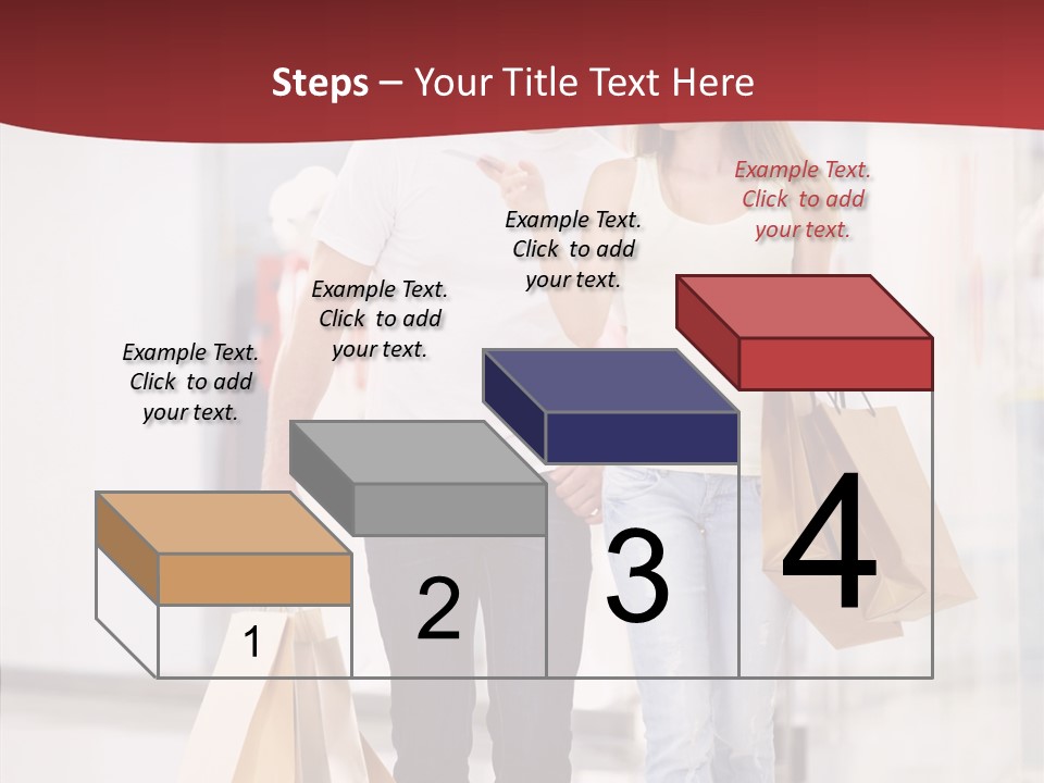 Fashion Buying White PowerPoint Template