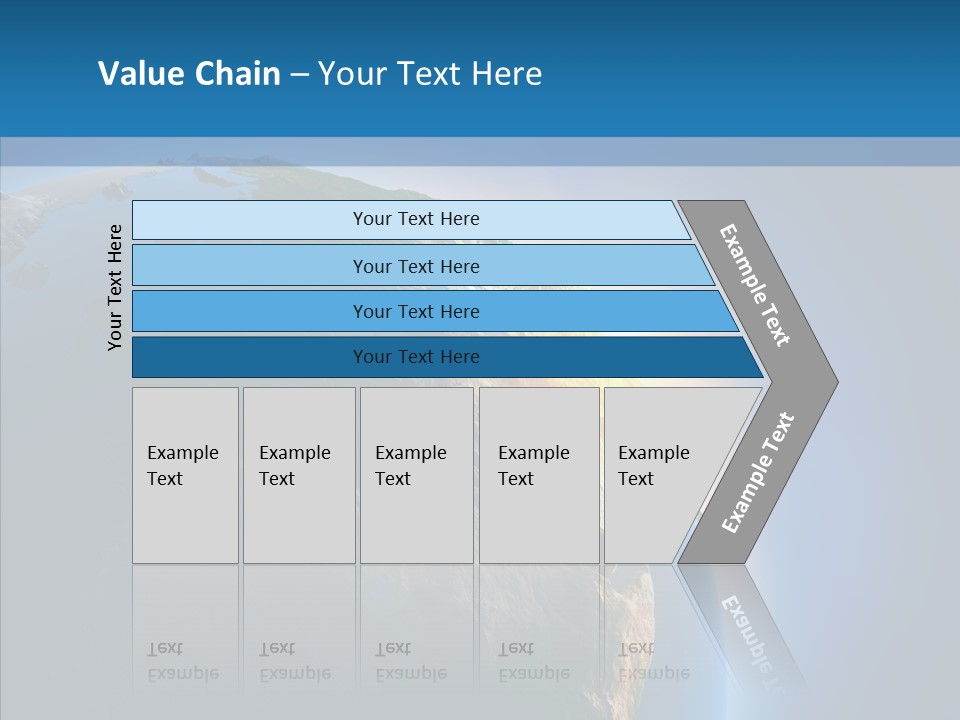 World Space Sunrise PowerPoint Template