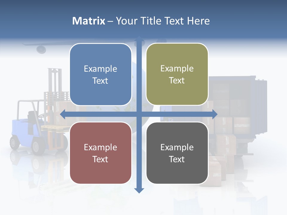 Service Package Cargo PowerPoint Template