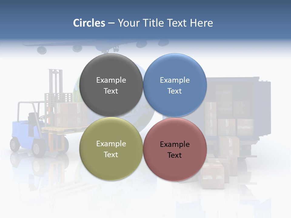 Service Package Cargo PowerPoint Template