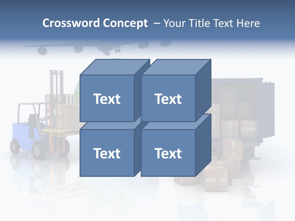 Service Package Cargo PowerPoint Template